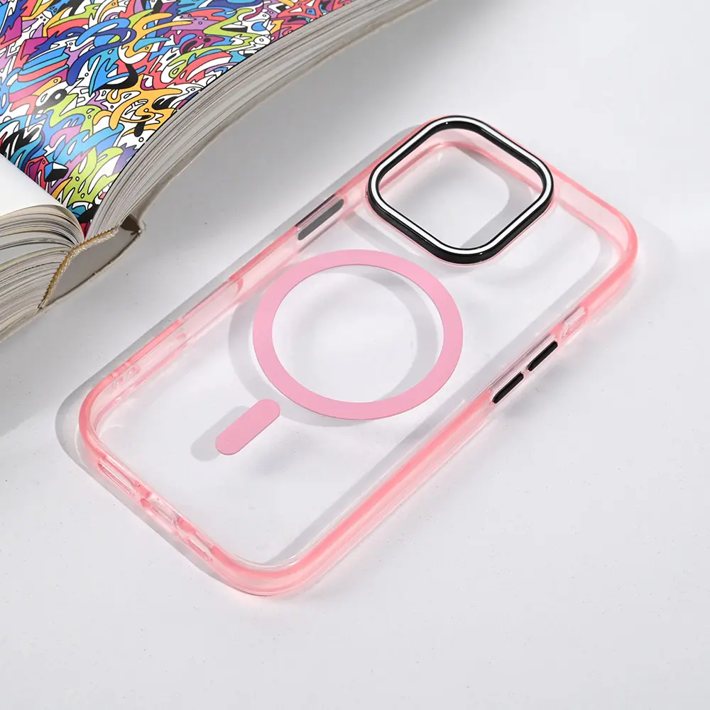 Torbica Magsafe Color Pop za Iphone 16 Pro 6.3 Roze