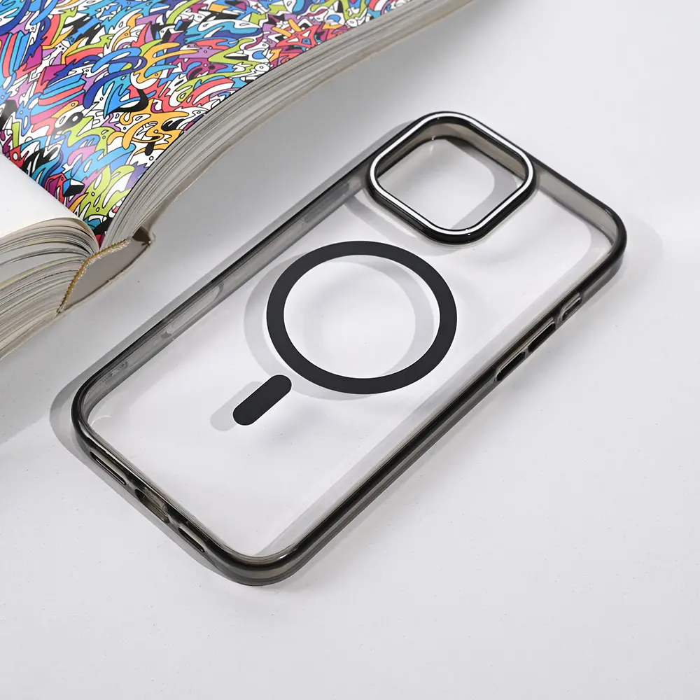 Torbica Magsafe Color Pop za Iphone 16 Pro Max 6.9 Crna