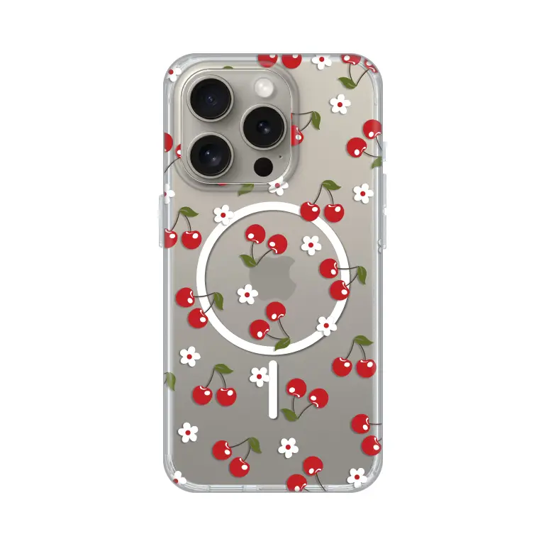 Torbica Print Magsafe za Iphone 15 Pro 6.1 Cute Cherries