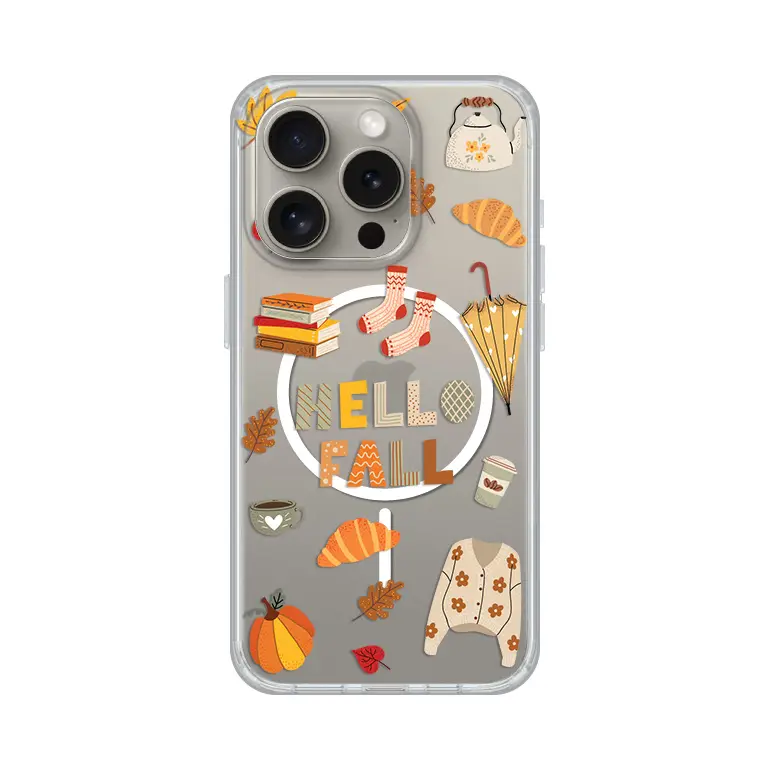 Torbica Print Magsafe za Iphone 15 Pro 6.1 Hello Fall