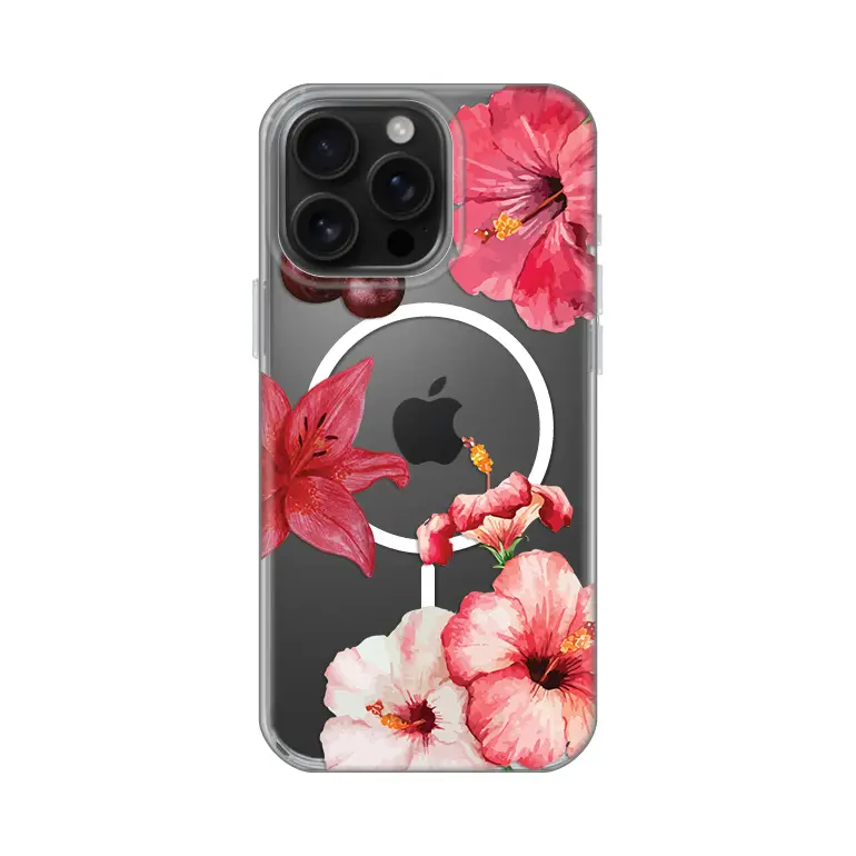 Torbica Print Magsafe za Iphone 16 Pro Max 6.9 Hibiscus