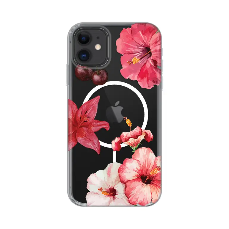 Torbica Print Magsafe za Iphone 11 6.1 Hibiscus