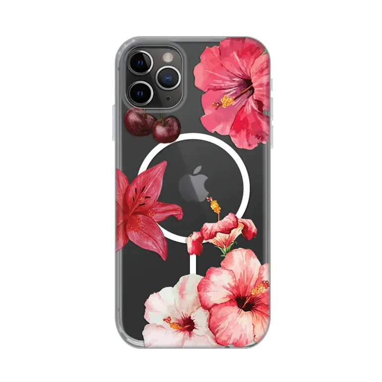 Torbica Print Magsafe za Iphone 11 Pro Max 6.5 Hibiscus