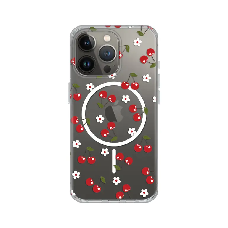 Torbica Print Magsafe za Iphone 13 Pro 6.1 Cute Cherries