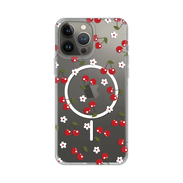 Torbica Print Magsafe za Iphone 13 Pro Max 6.7 Cute Cherries