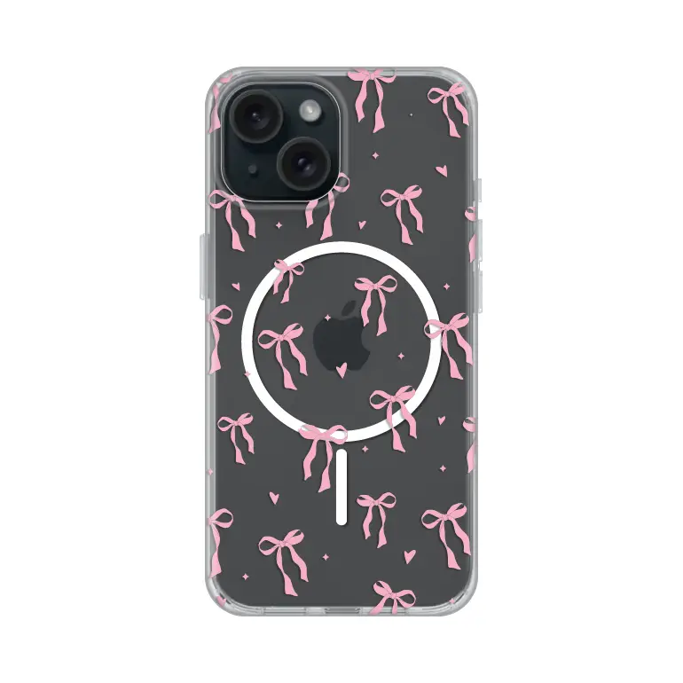 Torbica Print Magsafe za Iphone 15 6.1 Cute Bows