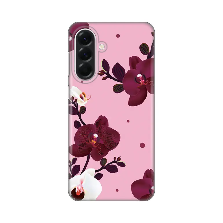 Torbica Silikonska Print Skin za Samsung A566B Galaxy A56 5G Pink Orchid