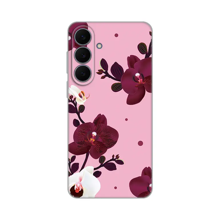 Torbica Silikonska Print Skin za Samsung S731B Galaxy S25 Fe Pink Orchid