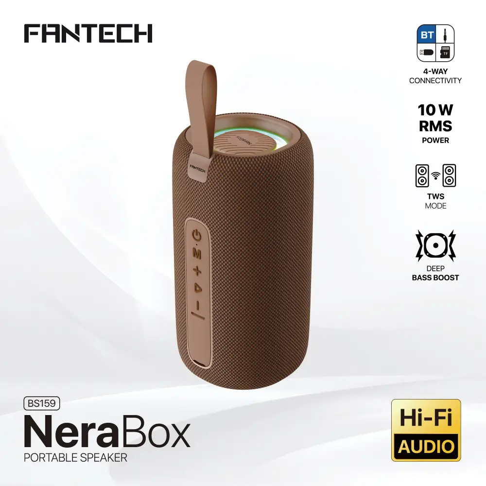 Bluetooth Zvucnik Fantech BS159 Nerabox Braon