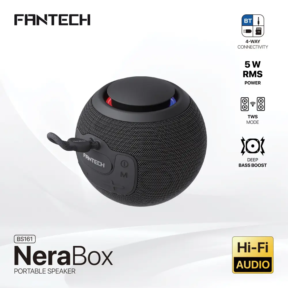 Bluetooth Zvucnik Fantech BS161 Nerabox Crni