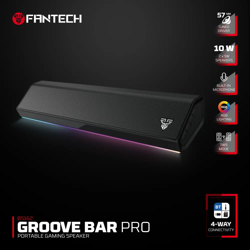 Bluetooth Zvucnik Fantech Groove BAR PRO BS 162 Crni