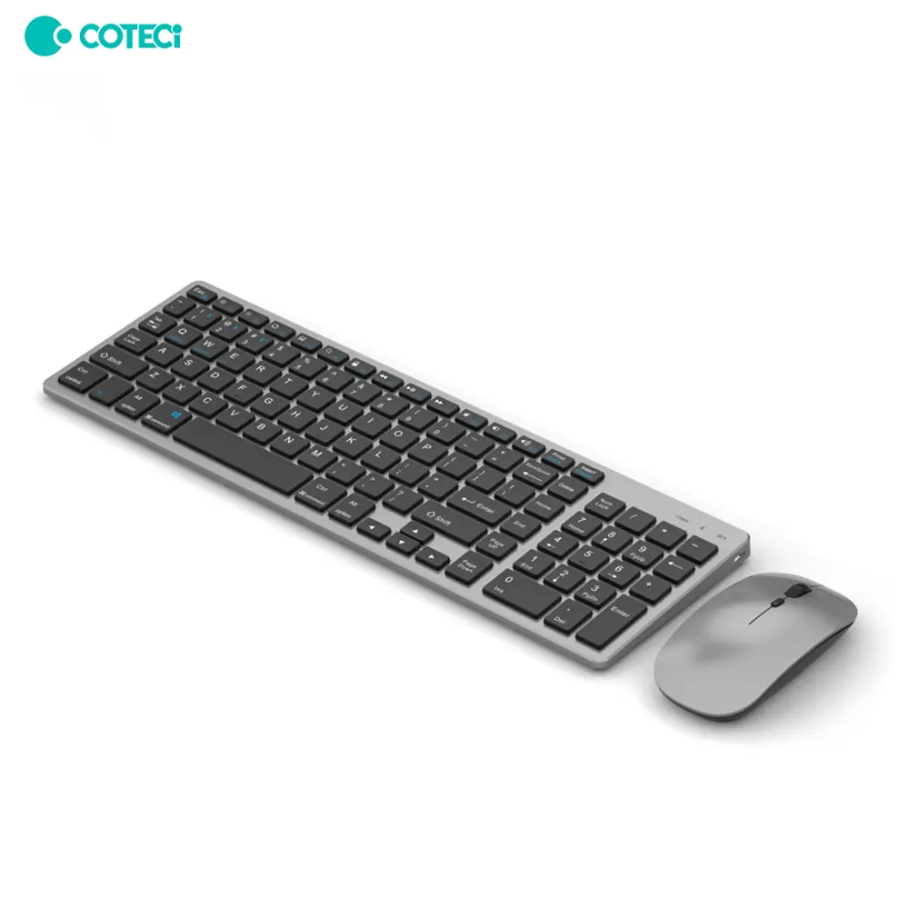 Combo Mis i Tastatura Coteci 102 Siva