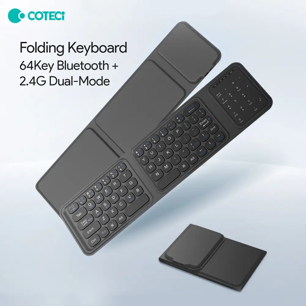Tastatura Coteci 65 Fold Crna