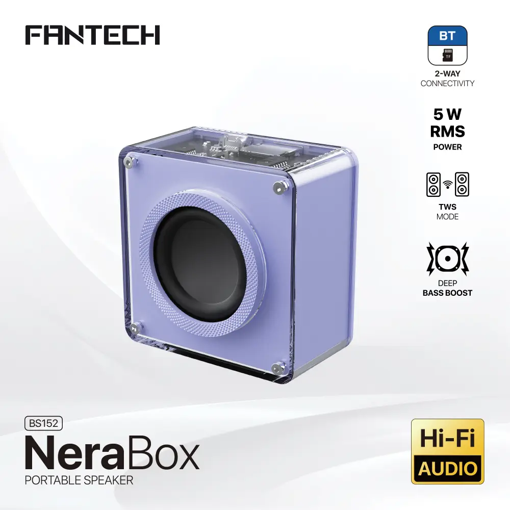 Bluetooth Zvucnik Fantech BS152 Nerabox Ljubicasti