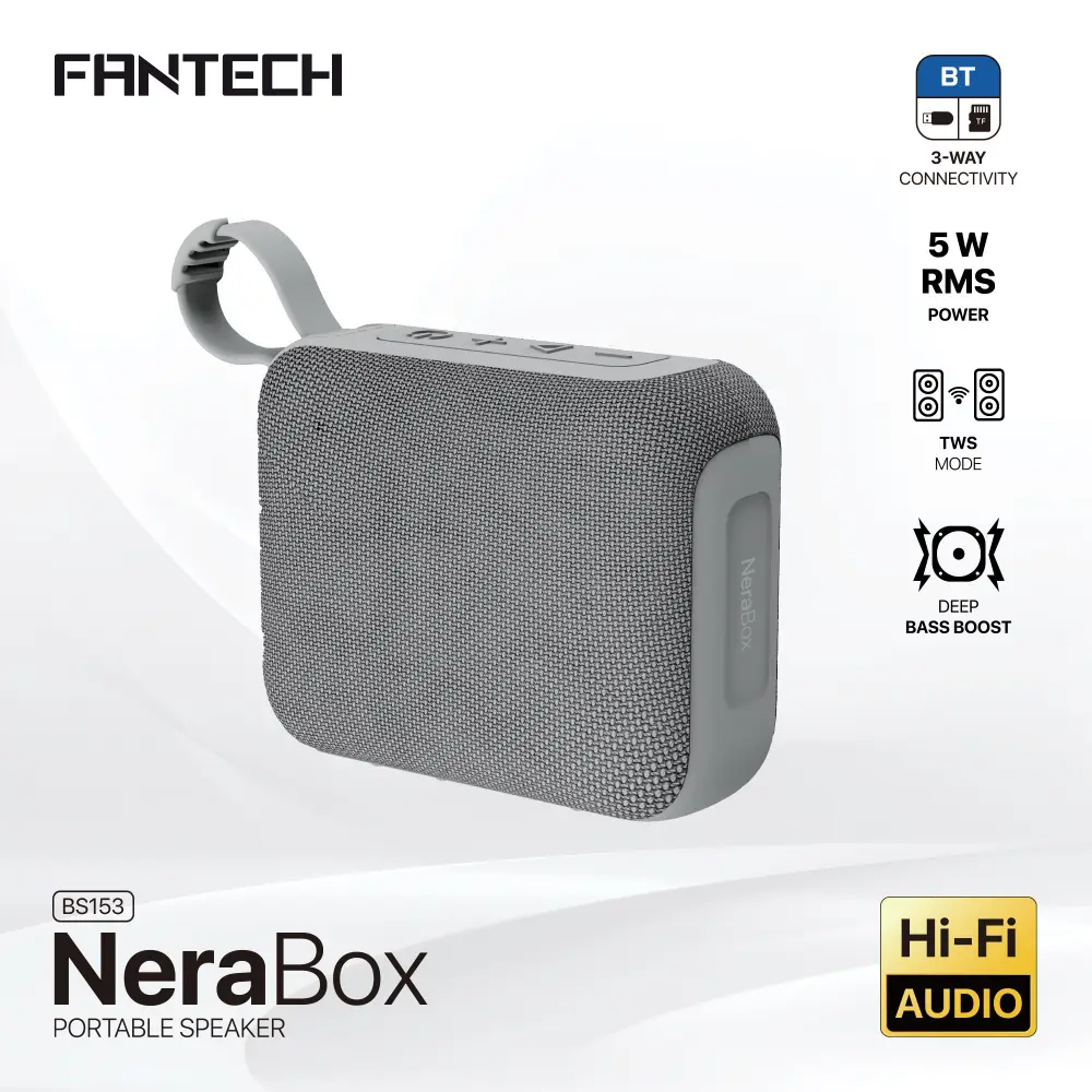 Bluetooth Zvucnik Fantech BS153 Nerabox Sivi