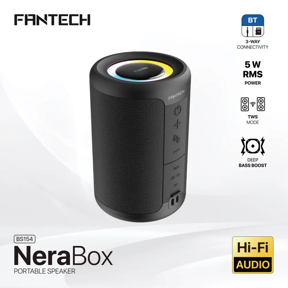 Bluetooth Zvucnik Fantech BS154 Nerabox Crni
