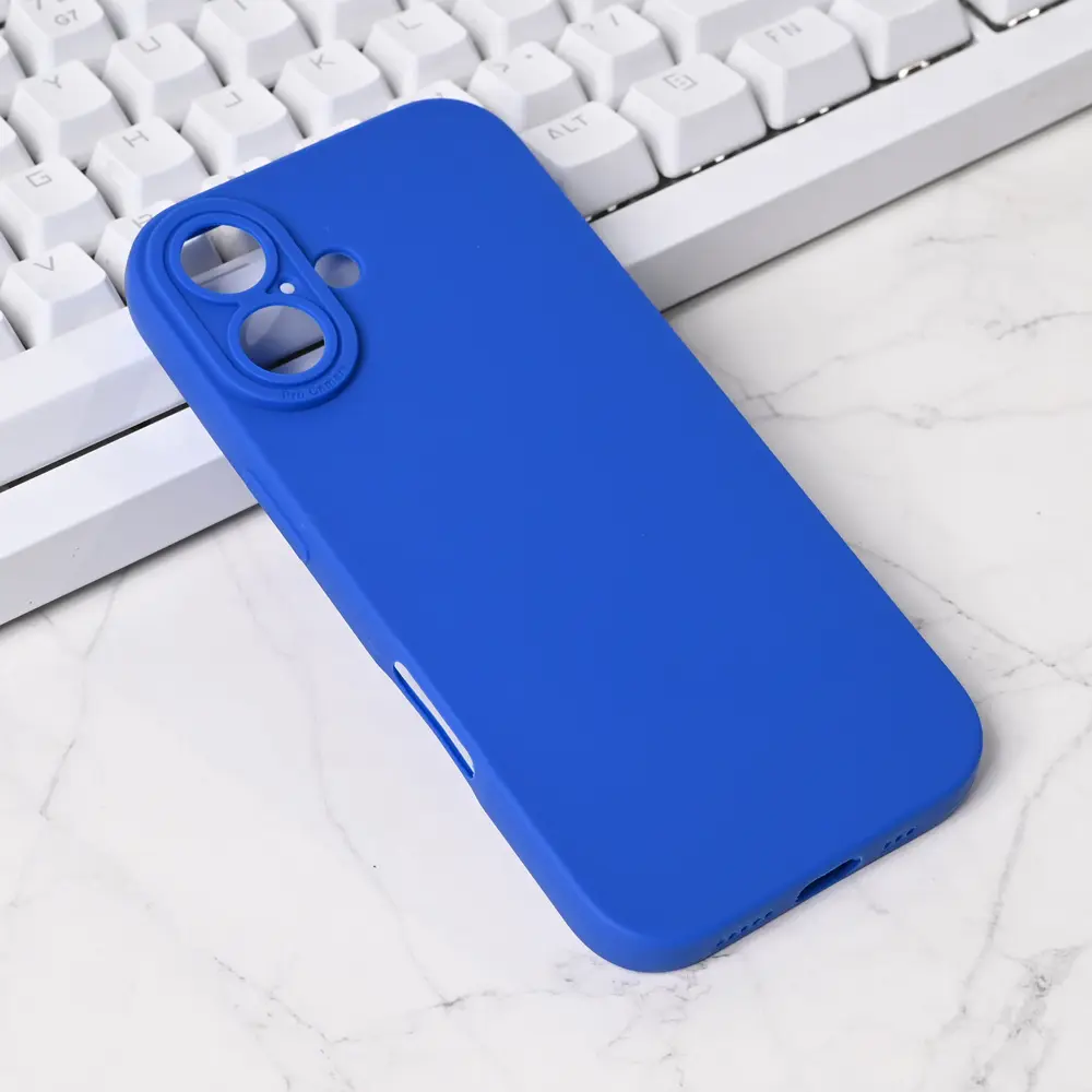 Torbica Silikon Pro Camera za Iphone 17 6.3 Plava