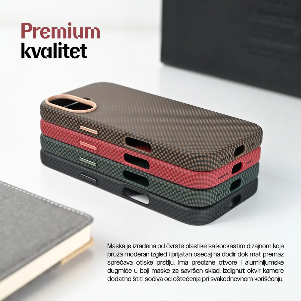 Torbica Magsafe Urban Cube za Iphone 16 Pro 6.3 Zelena