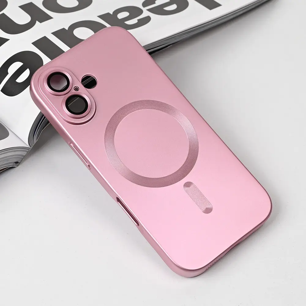 Torbica Magsafe Chrome za Iphone 17 6.3 Roze