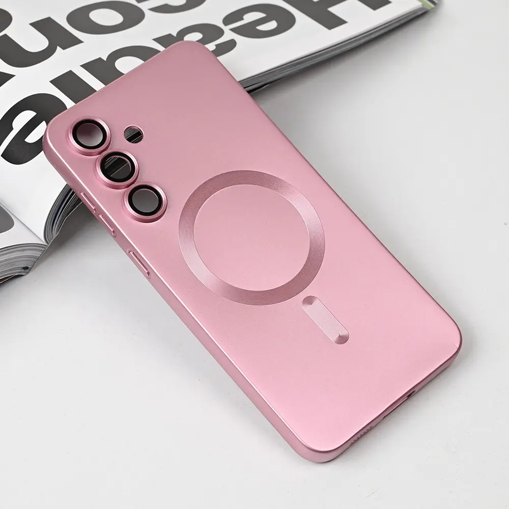 Torbica Magsafe Chrome za Samsung S731B Galaxy S25 FE Roze