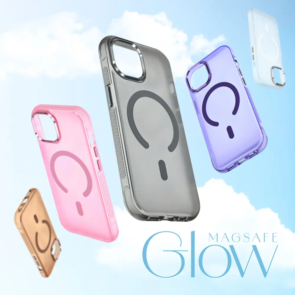 Torbica Magsafe Glow za Iphone 17 6.3 Crna