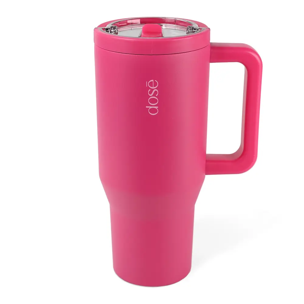 Termos Dose- Traveler Regular 0,88l Neon Magenta