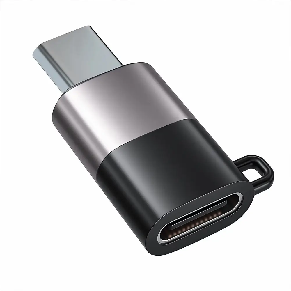 Adapter Type C na Lightning OTG EL Sivi