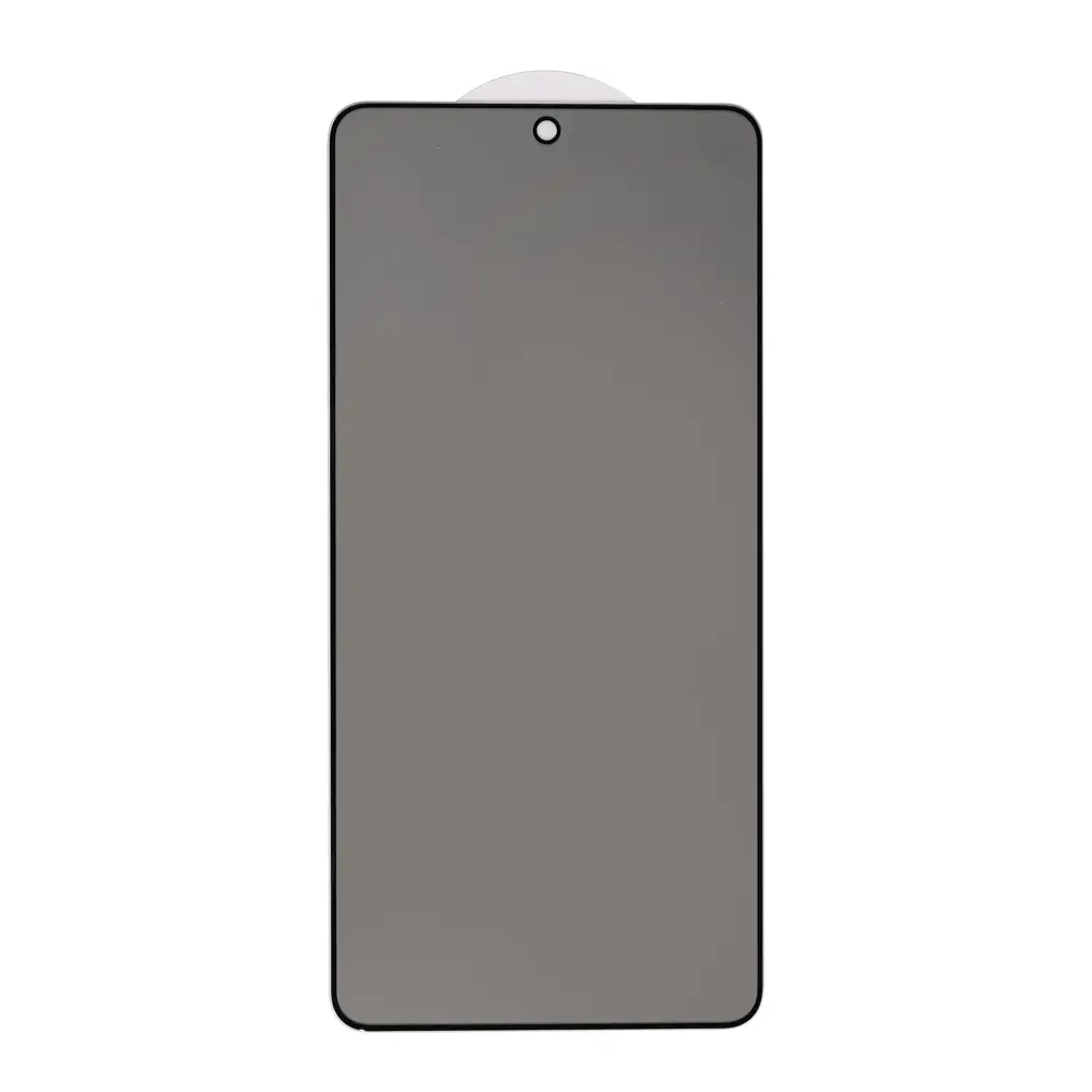 Zastitno Staklo Tempered Glass Privacy 2.5d Full Glue za Samsung S937B Galaxy S25 Edge Crni (fingerprint Unlock)