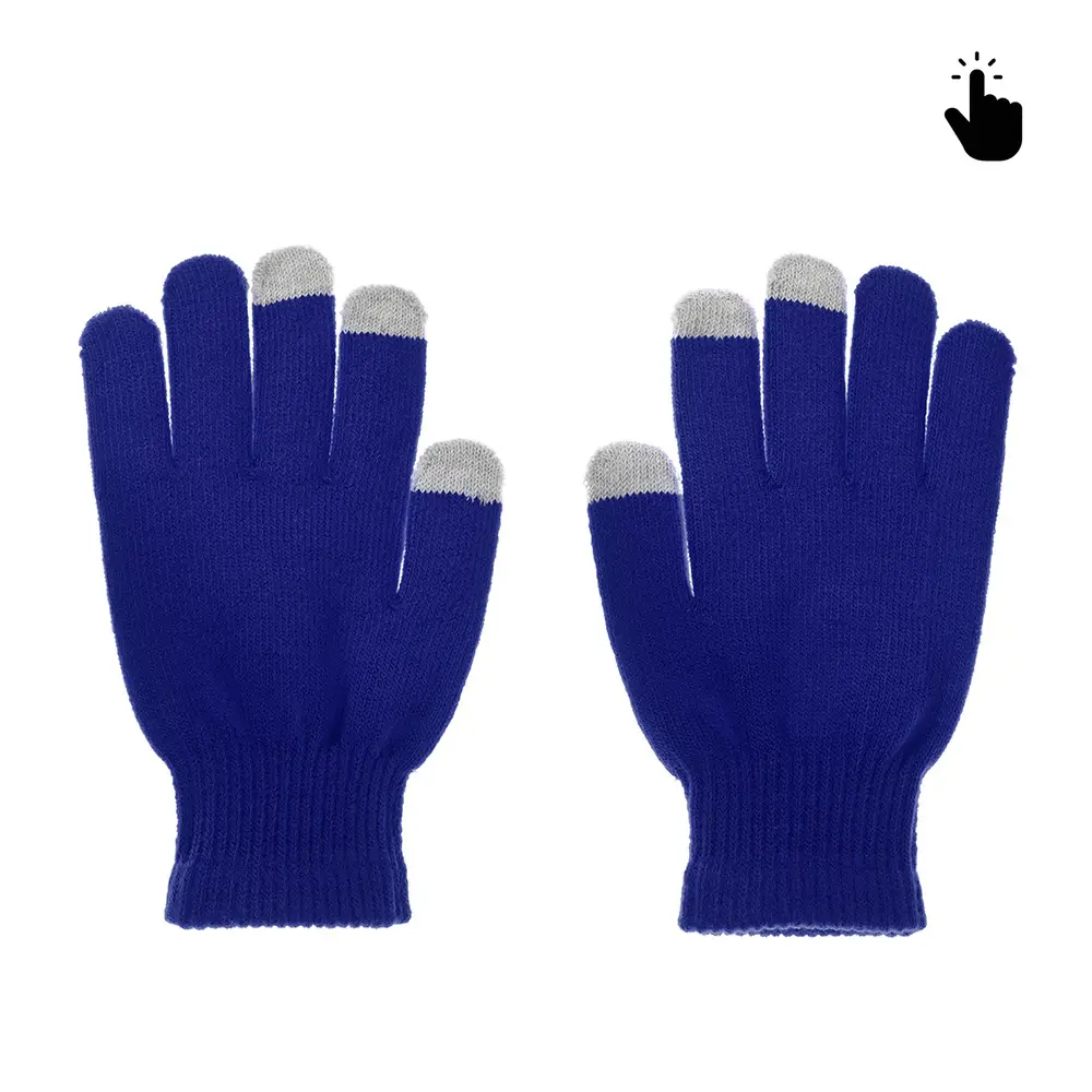 Rukavice za Touch Screen RY M (22cm) Tamno Plave