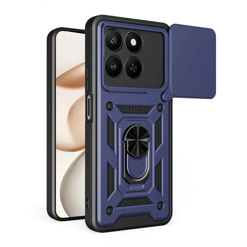 Torbica Hard Shield za Honor X7D 4g/400 Smart 5G Tamno Plava
