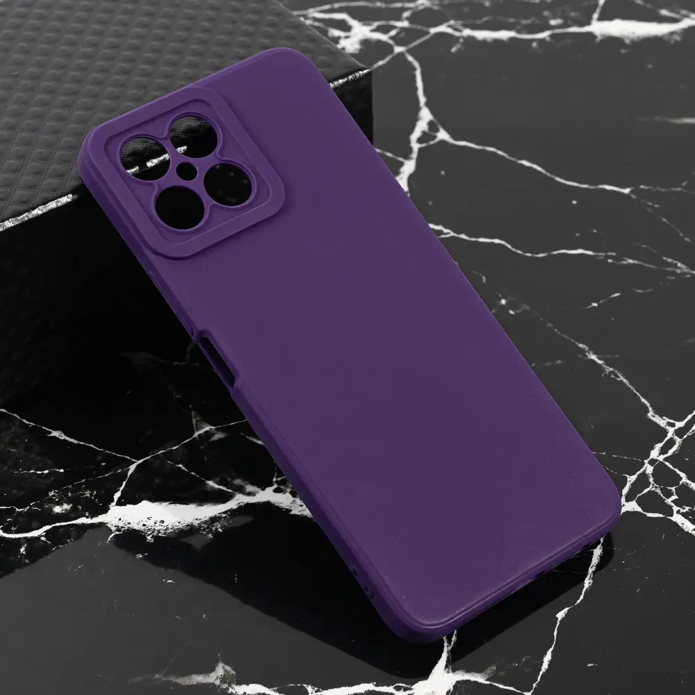 Torbica Teracell Giulietta za Huawei Honor X8 Mat Tamno Ljubicasta