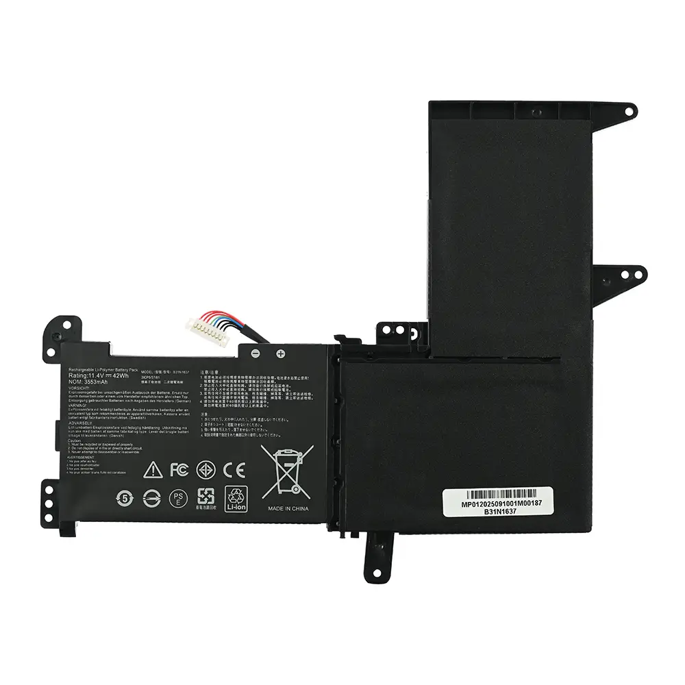 Baterija za Laptop Asus S510ua 11.4v 42WH B31n1637 Hq2200 B