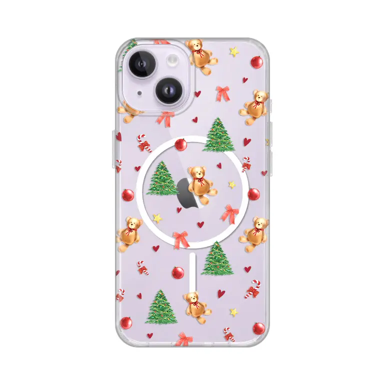 Torbica Print Magsafe za Iphone 13/14 6.1 Merry Bear