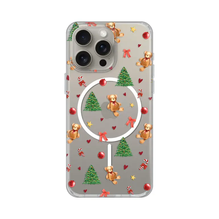 Torbica Print Magsafe za Iphone 15 Pro Max 6.7 Merry Bear