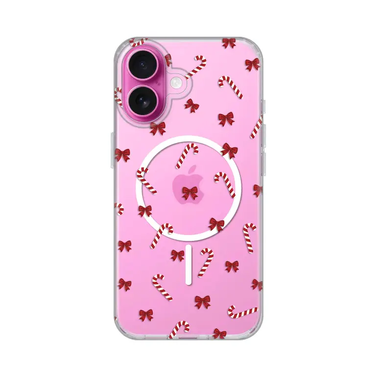 Torbica Print Magsafe za Iphone 16 6.1 Candy Bows