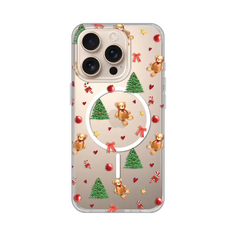 Torbica Print Magsafe za Iphone 16 Pro 6.3 Merry Bear