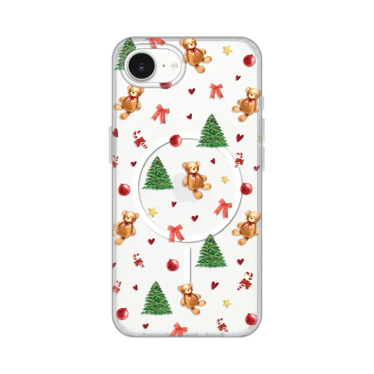 Torbica Print Magsafe za Iphone 16e/17e 6.1 Merry Bear