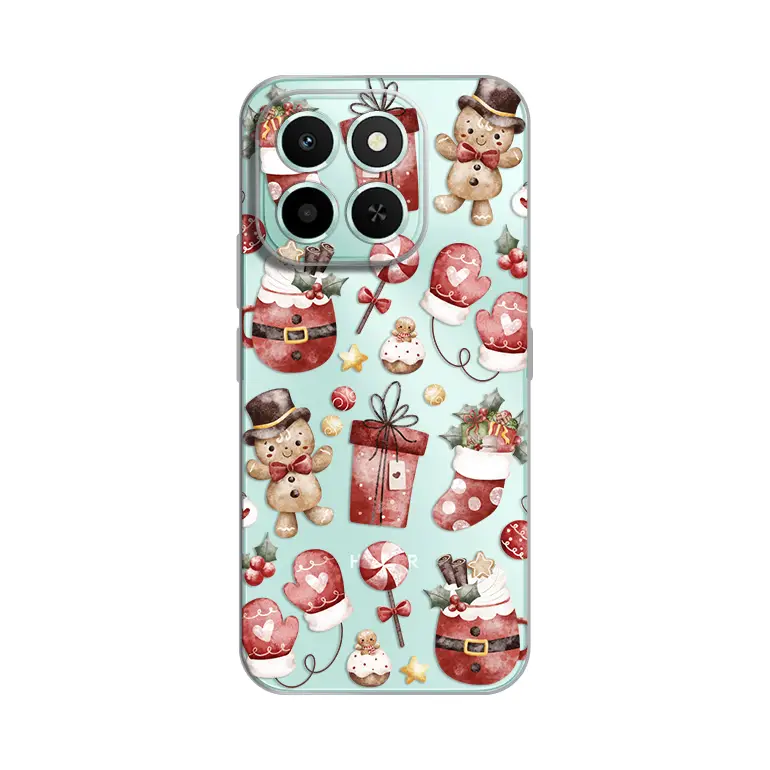 Torbica Silikonska Print Skin za Honor X6C Cozy Christmas