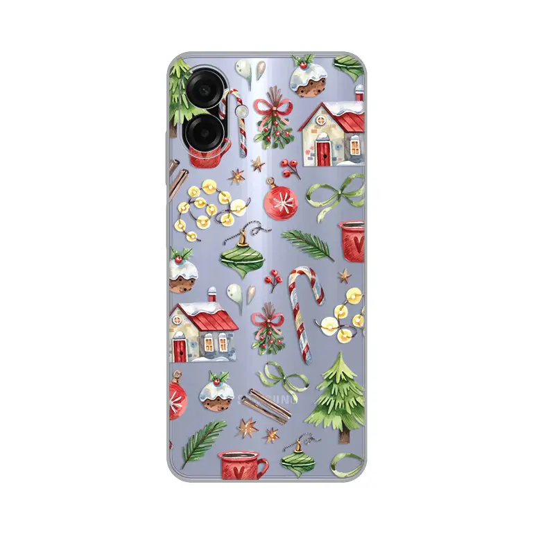 Torbica Silikonska Print Skin za Samsung A075F Galaxy A07 Winter Spirit
