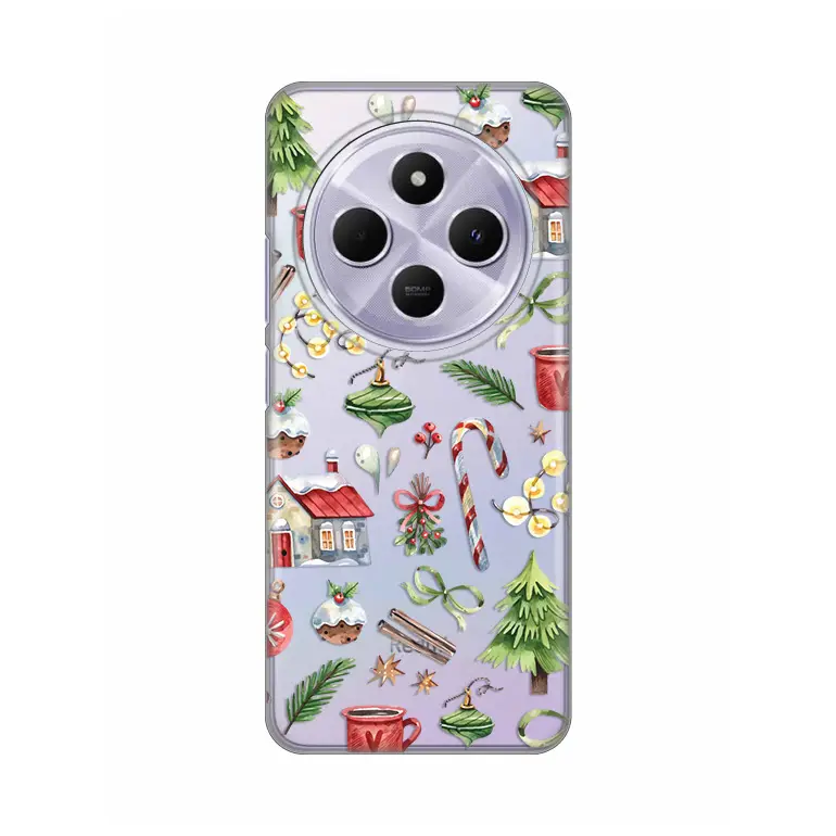 Torbica Silikonska Print Skin za Xiaomi Redmi 14c/redmi A4 Winter Spirit