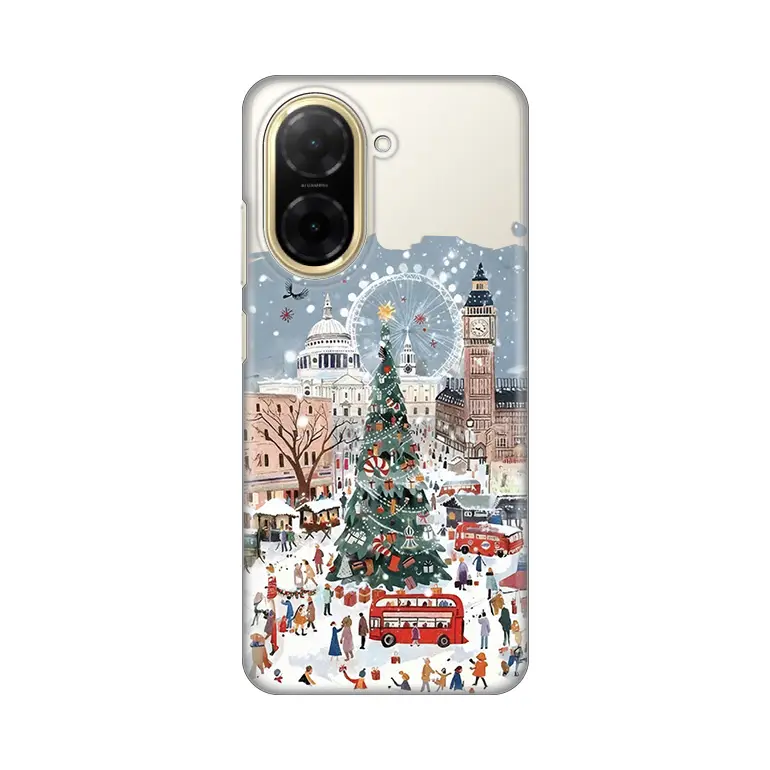 Torbica Silikonska Print Skin za Xiaomi Redmi A5(173mm) Christmas Town