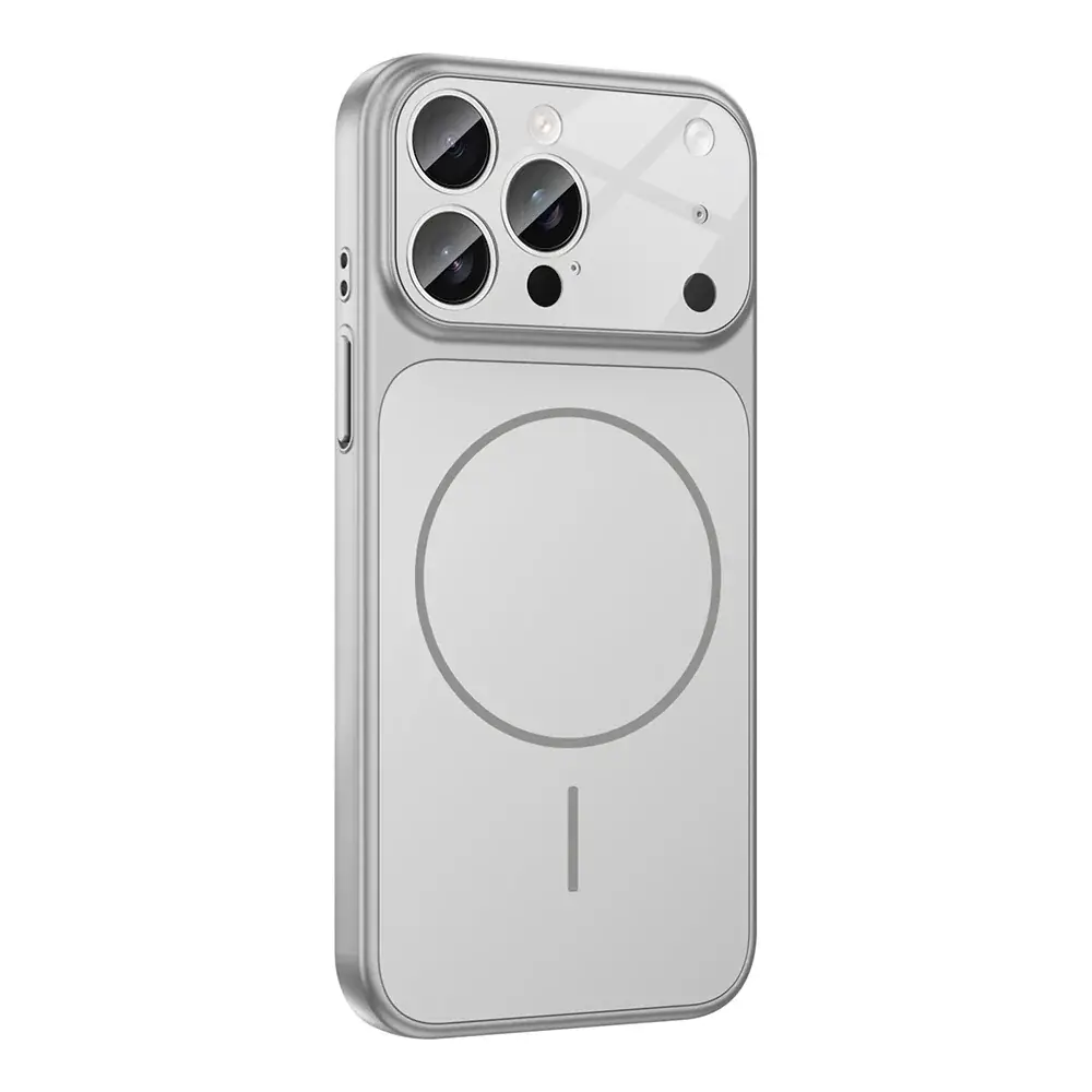 Torbica Magsafe Looklike za Iphone 15 Pro 6.1 Srebrna