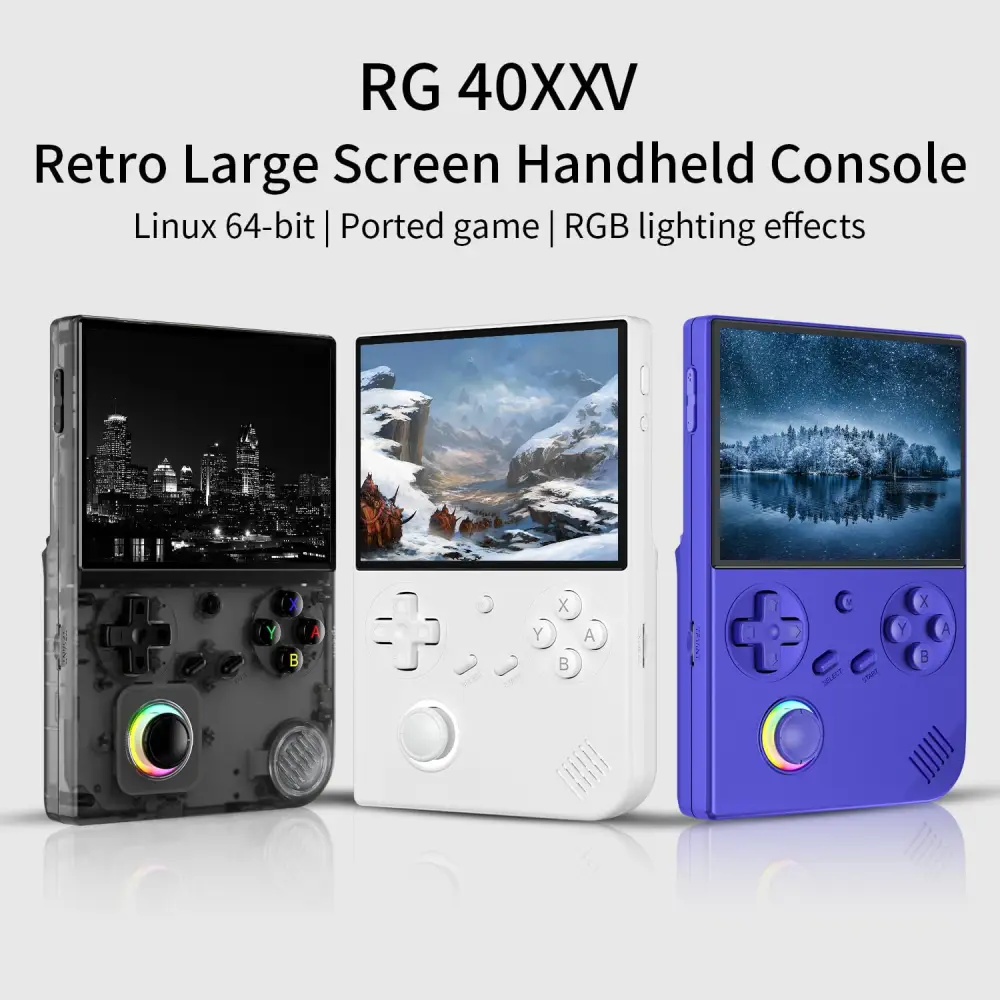 Konzola za Igranje RG 40XXV 64G Bela