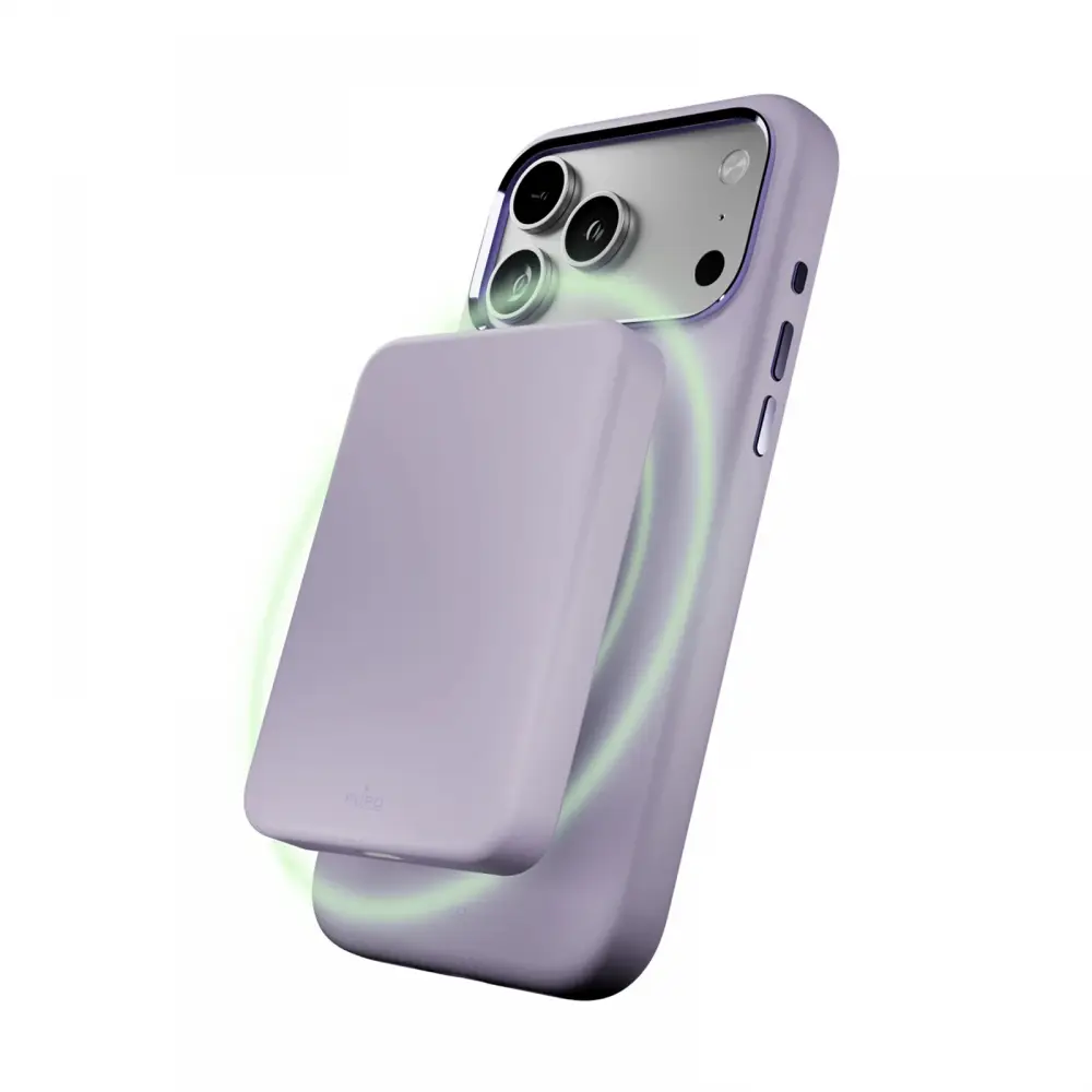 Torbica Puro ICON MAG PRO za Iphone 17 Pro 6.3 Ljubicasta