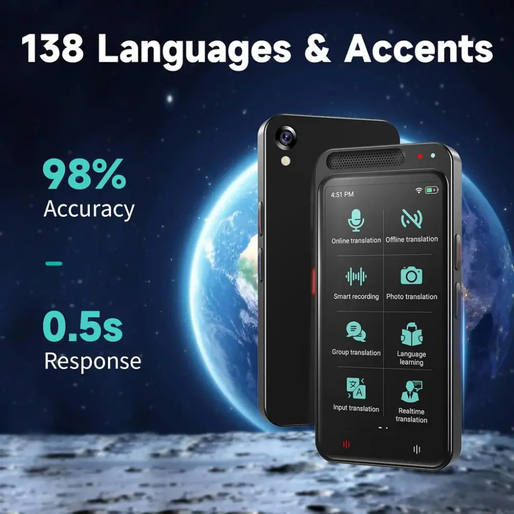 Smart AI Prevodilac Z6 Crni