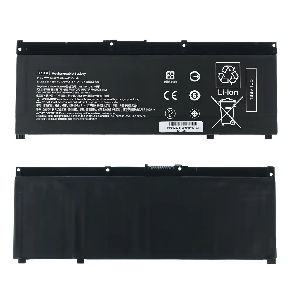 Baterija za Laptop HP Gaming Pavilion 15-CX Serija Sr04xl Hq2200 B