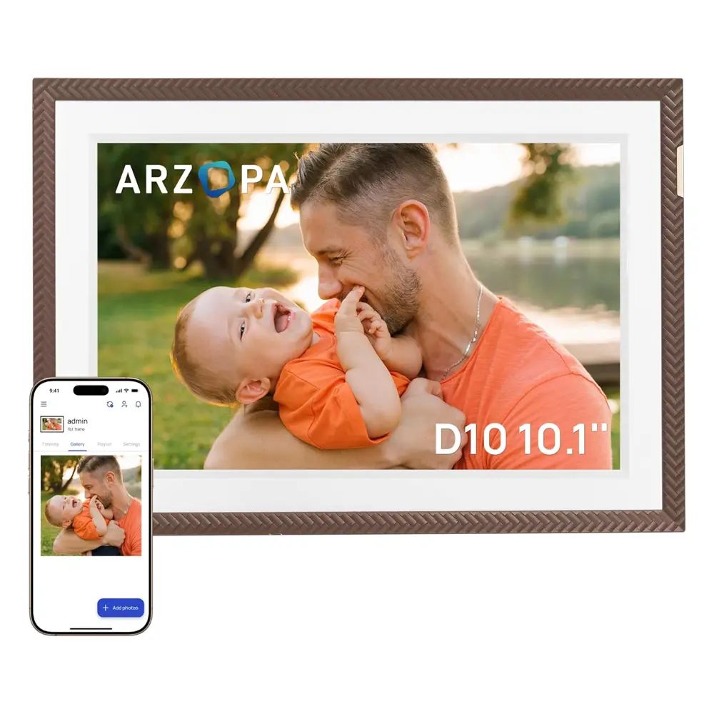 Digitalni Foto Ram Arzopa 10,1'' Brown Plastic 32GB