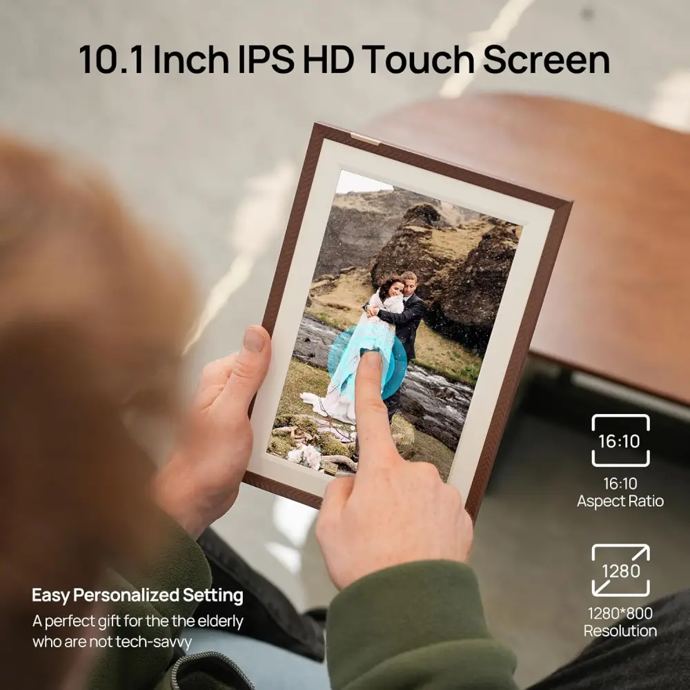 Digitalni Foto Ram Arzopa 10,1'' Brown Plastic 32GB