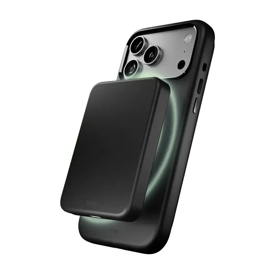 Torbica Puro ICON MAG PRO za Iphone 17 Pro 6.3 Crna
