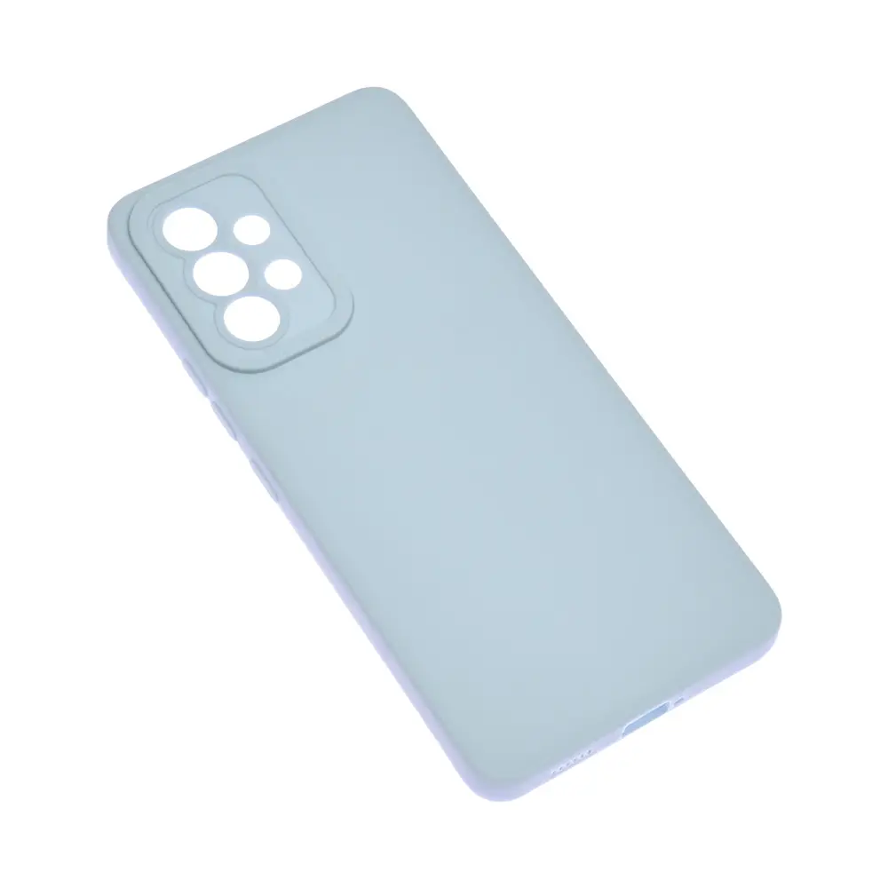 Torbica Silikon Pro Camera za Samsung A536B Galaxy A53 5G Svetlo Plava